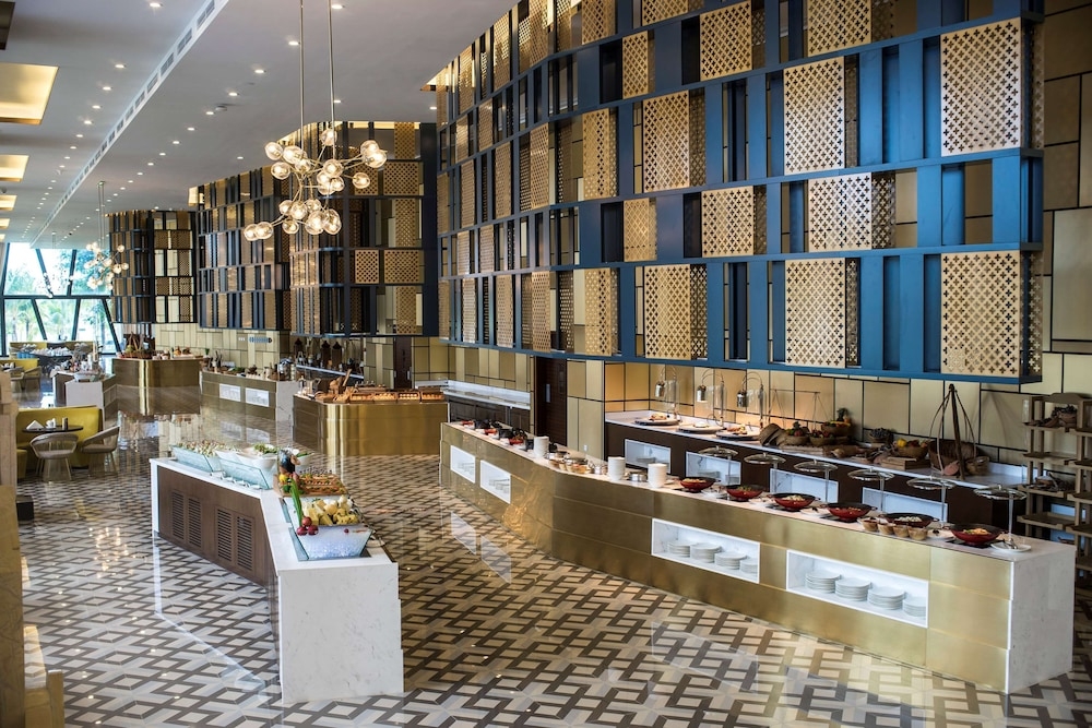 뷔페 아침 식사