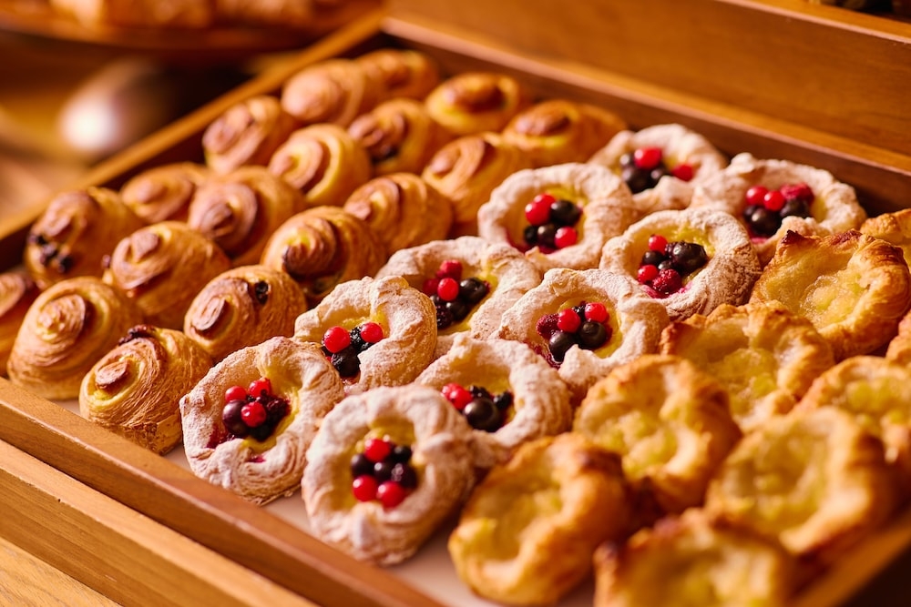 뷔페 아침 식사