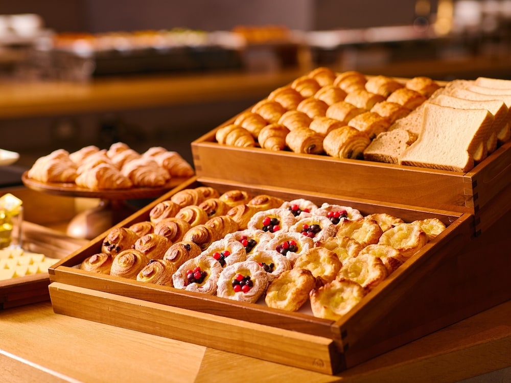 뷔페 아침 식사