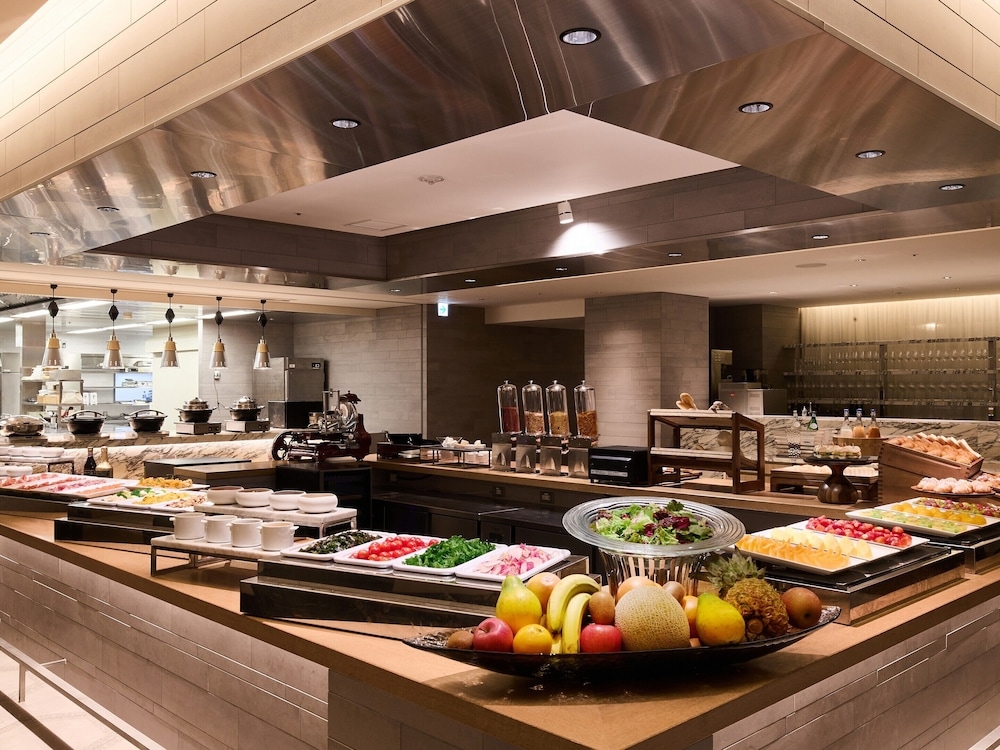 뷔페 아침 식사