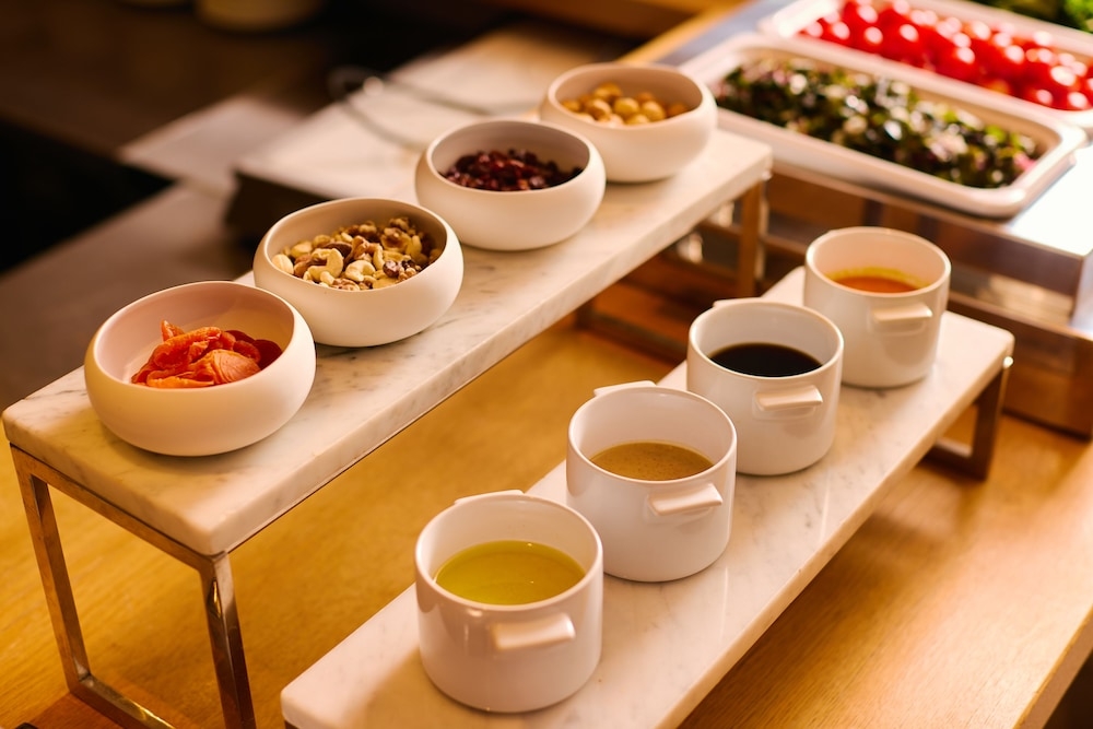 뷔페 아침 식사