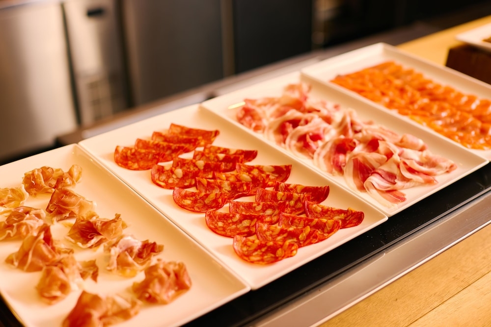 뷔페 아침 식사