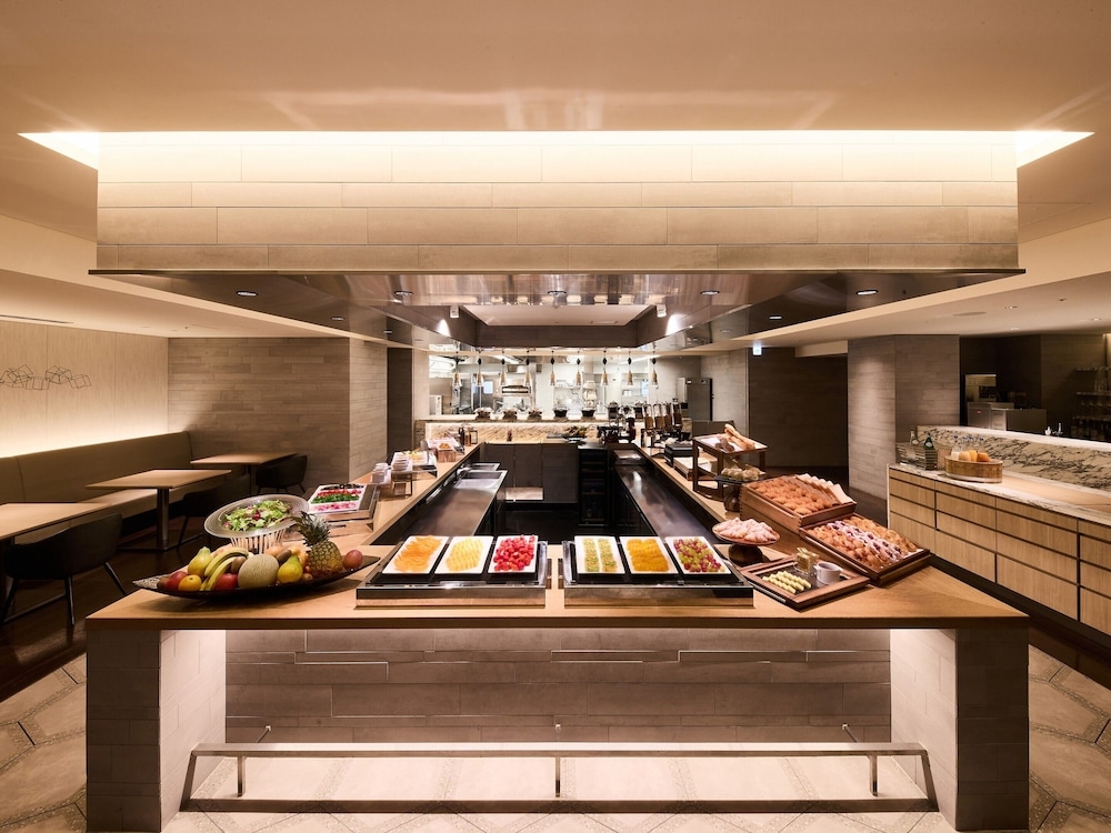 뷔페 아침 식사