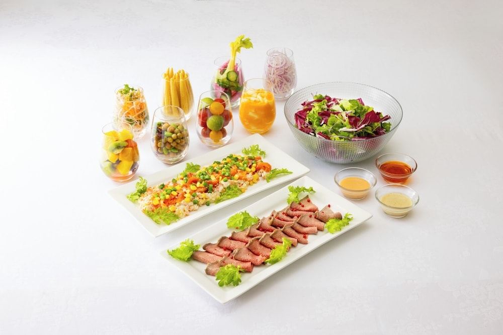 뷔페 아침 식사