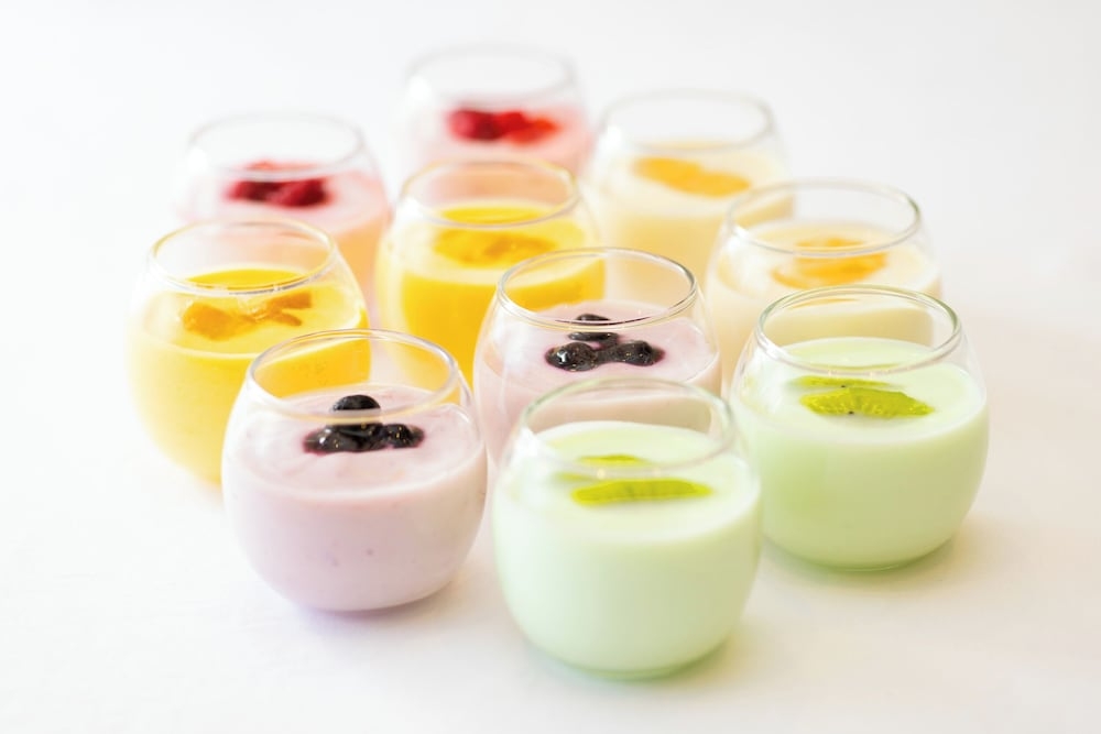 뷔페 아침 식사