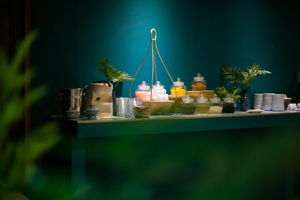 뷔페 아침 식사