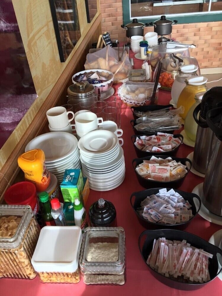 뷔페 아침 식사