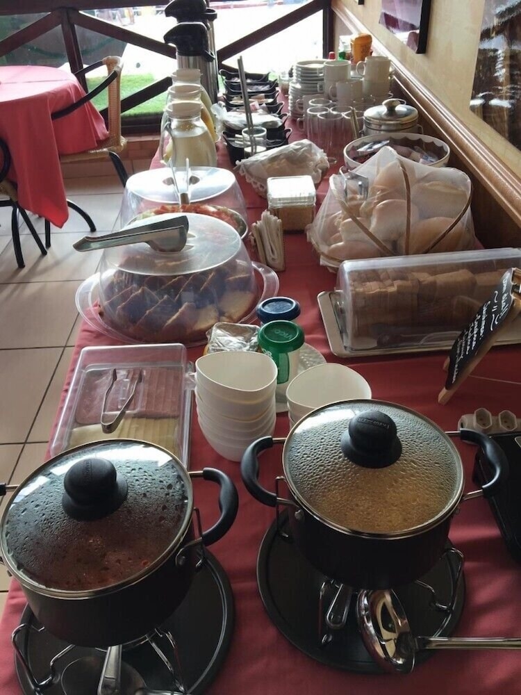 뷔페 아침 식사