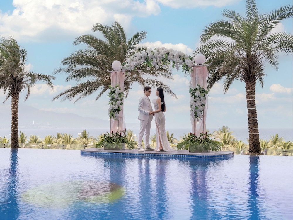 야외 결혼식 공간