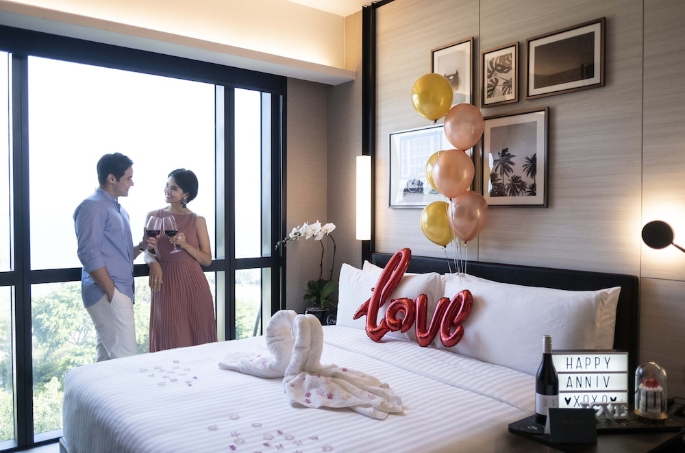 객실에서 보이는 전망