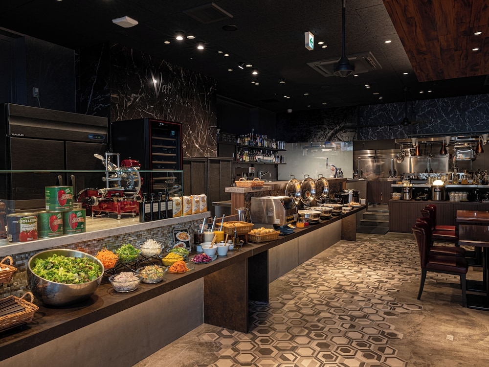 뷔페 아침 식사