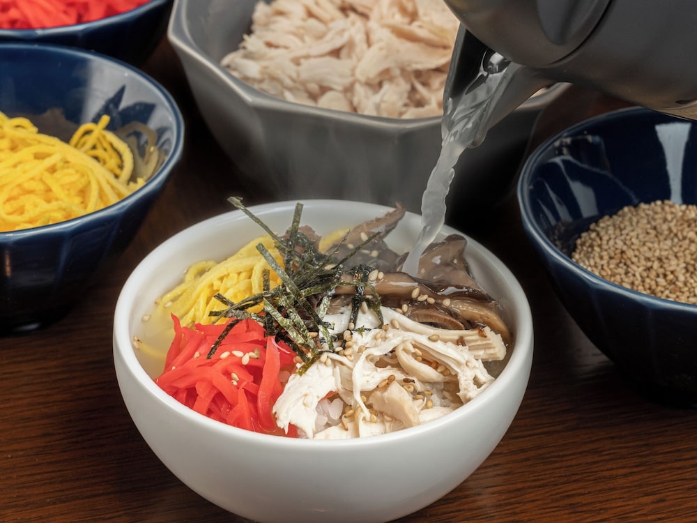 뷔페 아침 식사