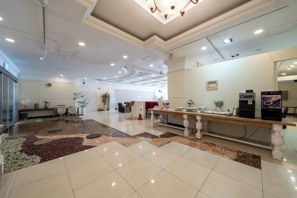 뷔페 아침 식사