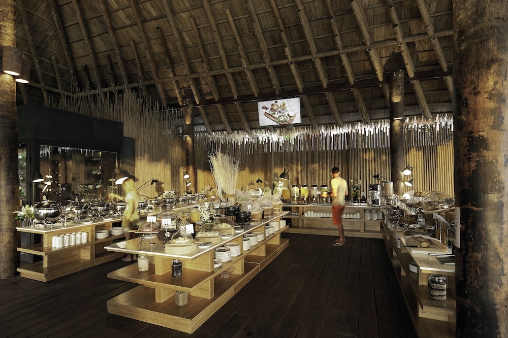 뷔페 아침 식사