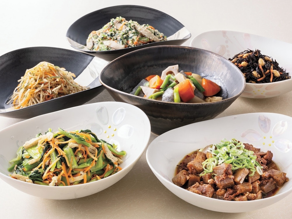 뷔페 아침 식사