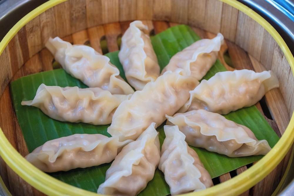 뷔페 아침 식사