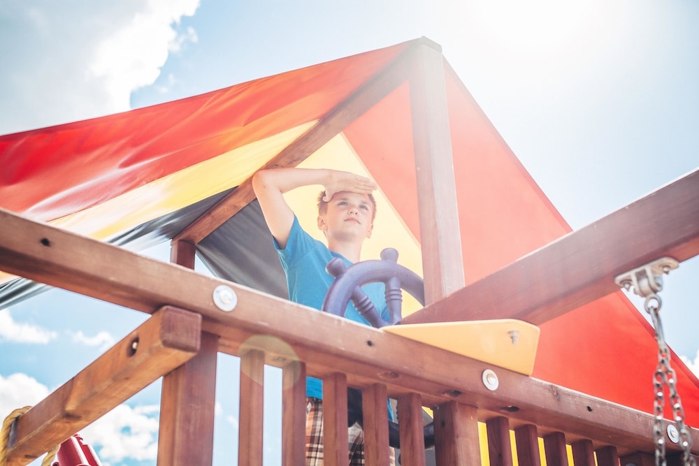 어린이 놀이 공간 - 야외