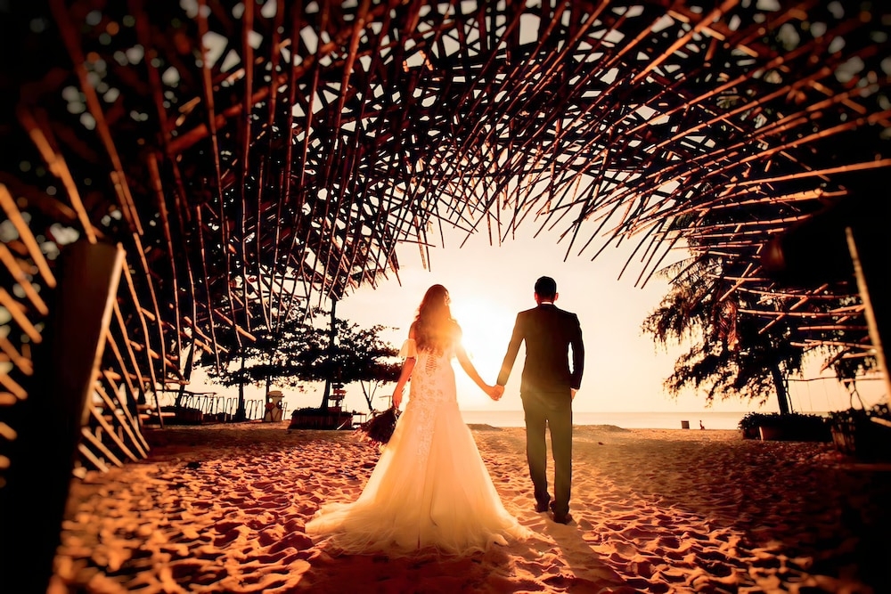 야외 결혼식 공간