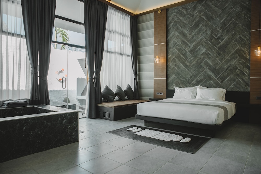 숙박 시설 구내