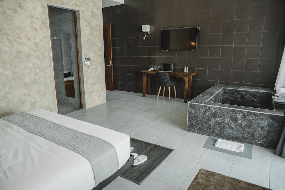 숙박 시설 구내