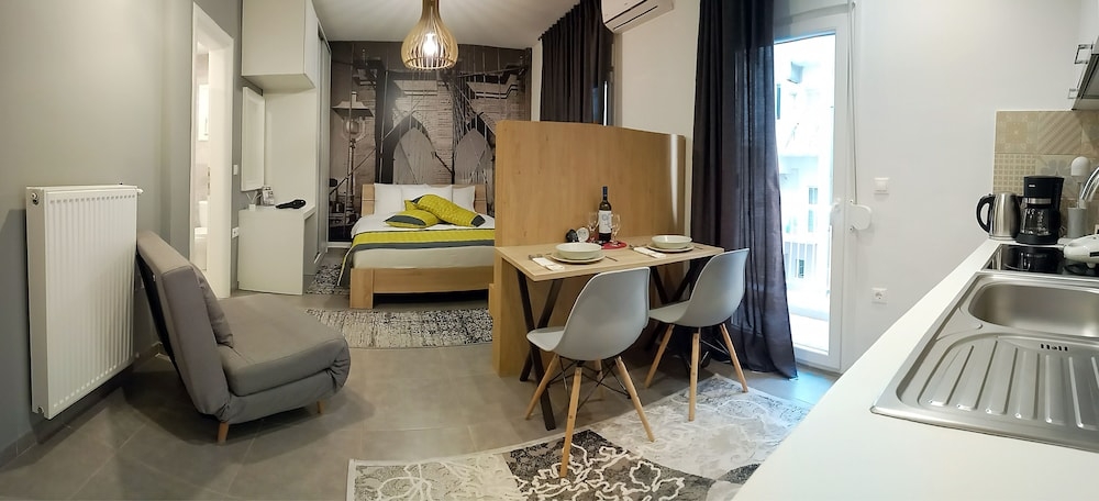 숙박 시설 입구