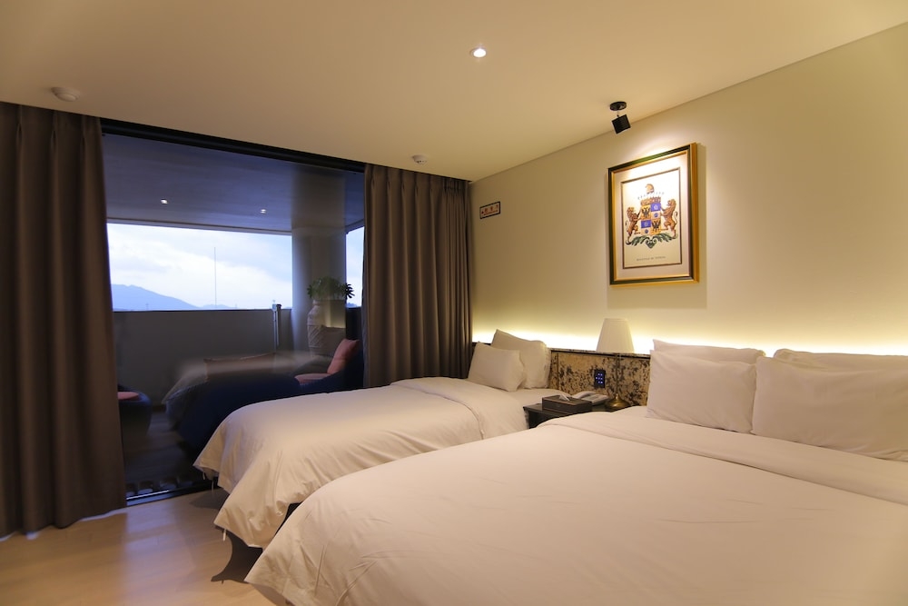 객실에서 보이는 전망