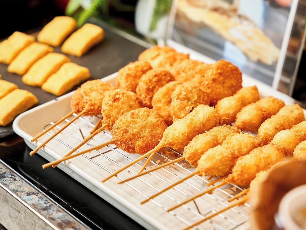 뷔페 아침 식사