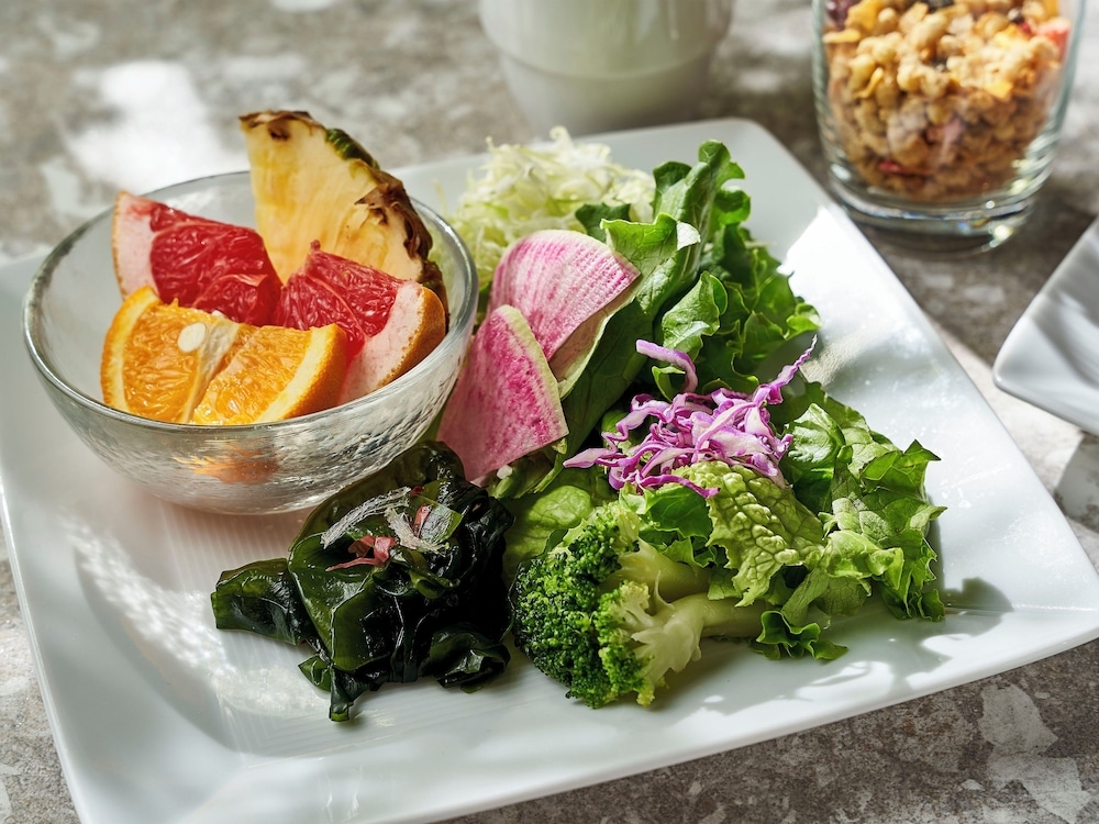 뷔페 아침 식사