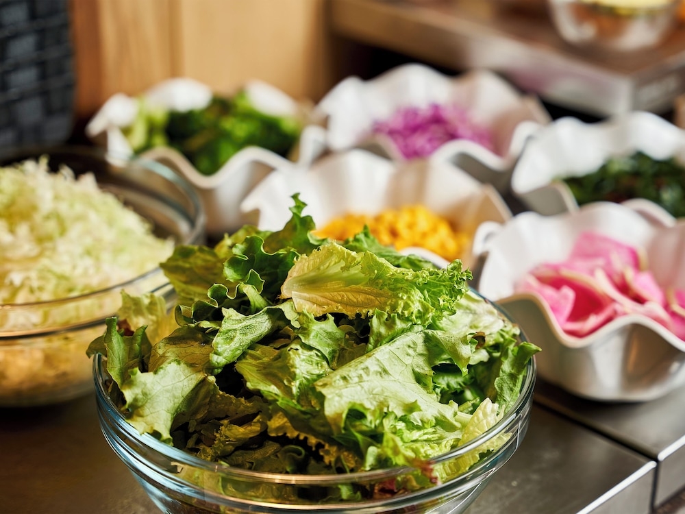 뷔페 아침 식사