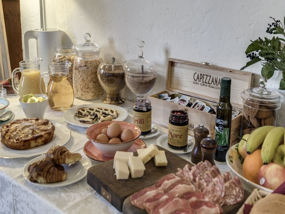 뷔페 아침 식사