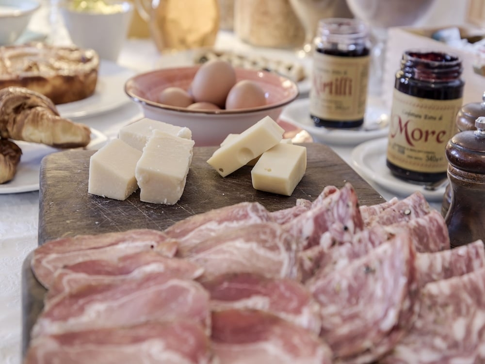 뷔페 아침 식사