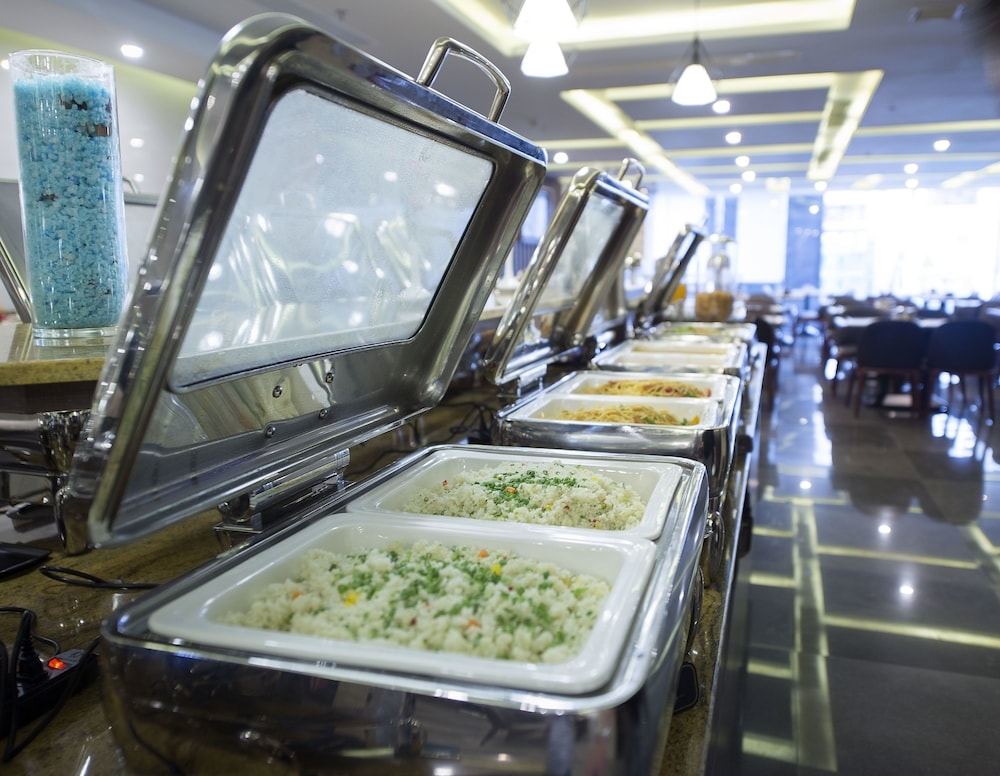 뷔페 아침 식사