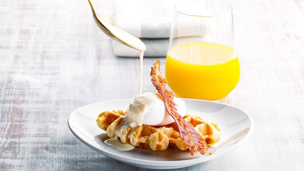 뷔페 아침 식사