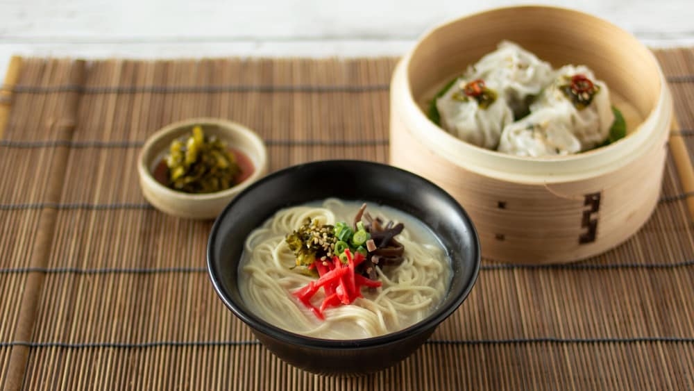 뷔페 아침 식사