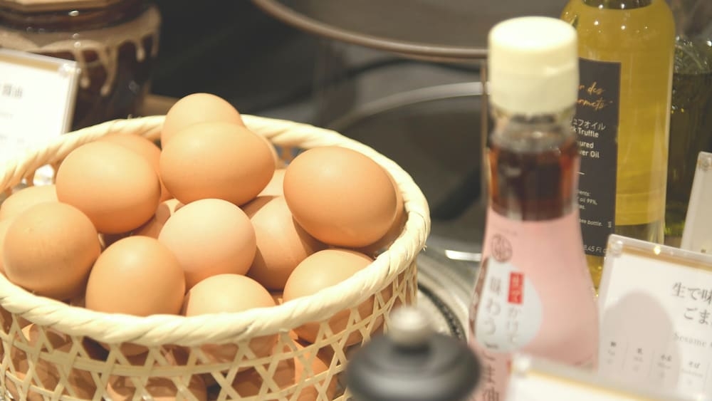 뷔페 아침 식사