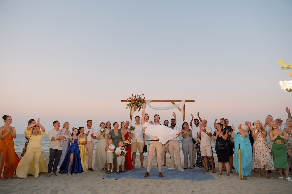 야외 결혼식 공간