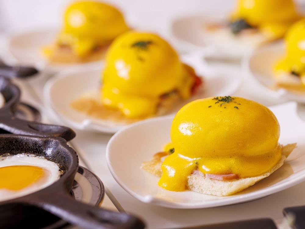 뷔페 아침 식사