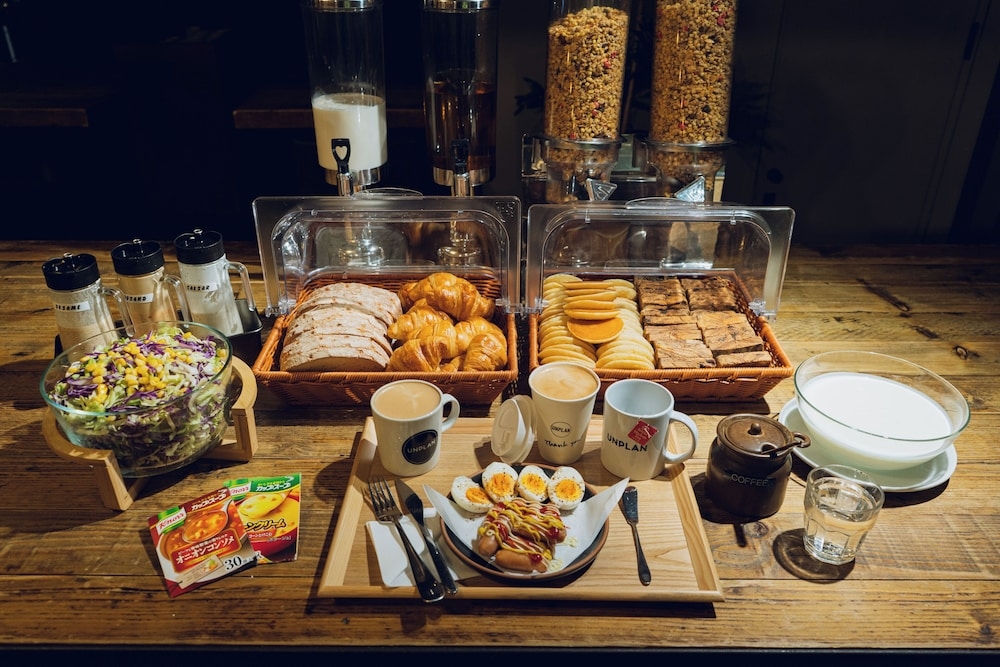 뷔페 아침 식사