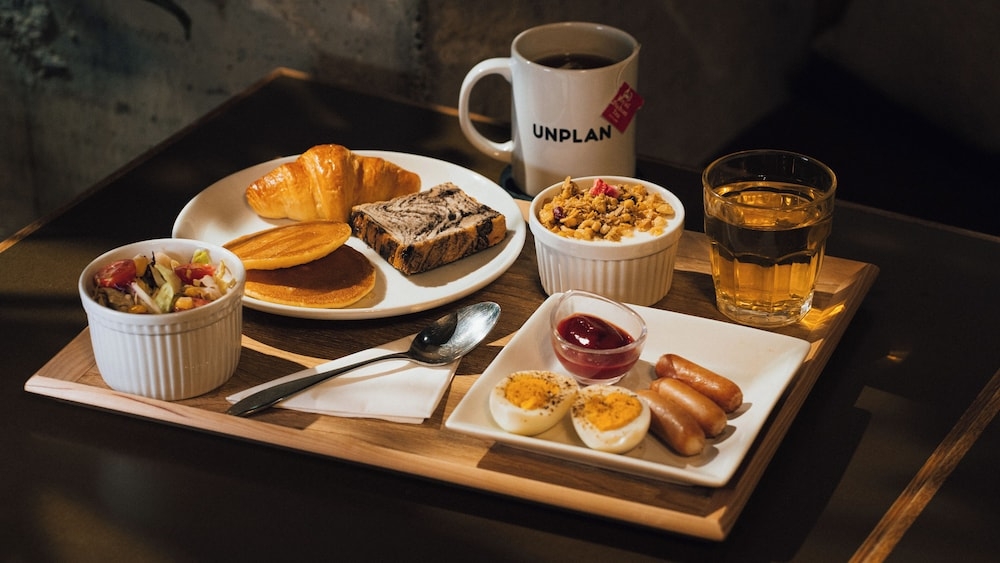 뷔페 아침 식사