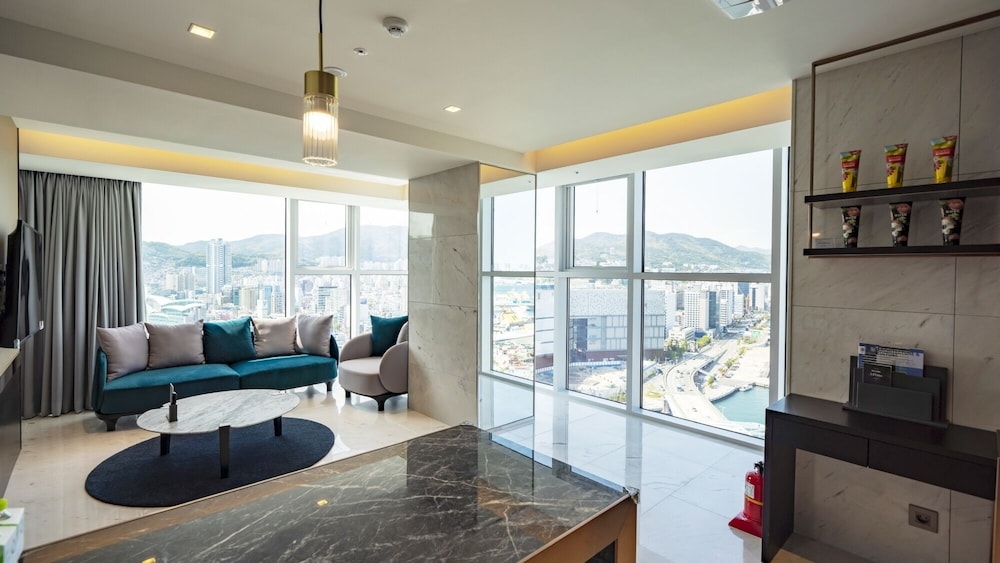 객실에서 보이는 전망