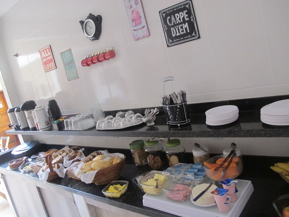 뷔페 아침 식사