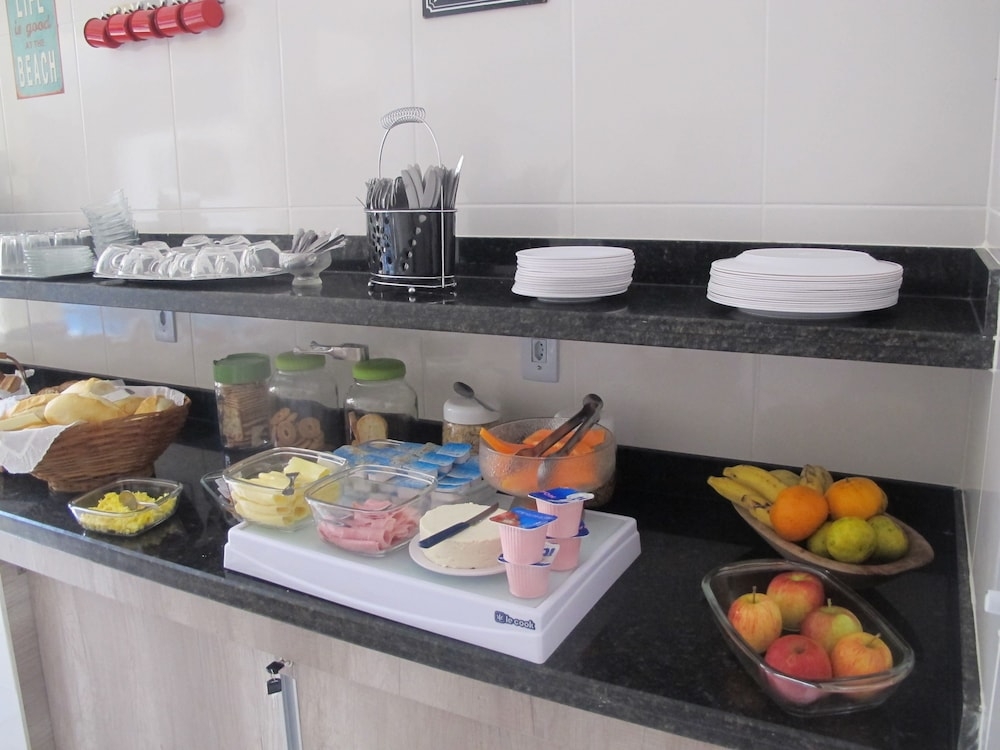 뷔페 아침 식사