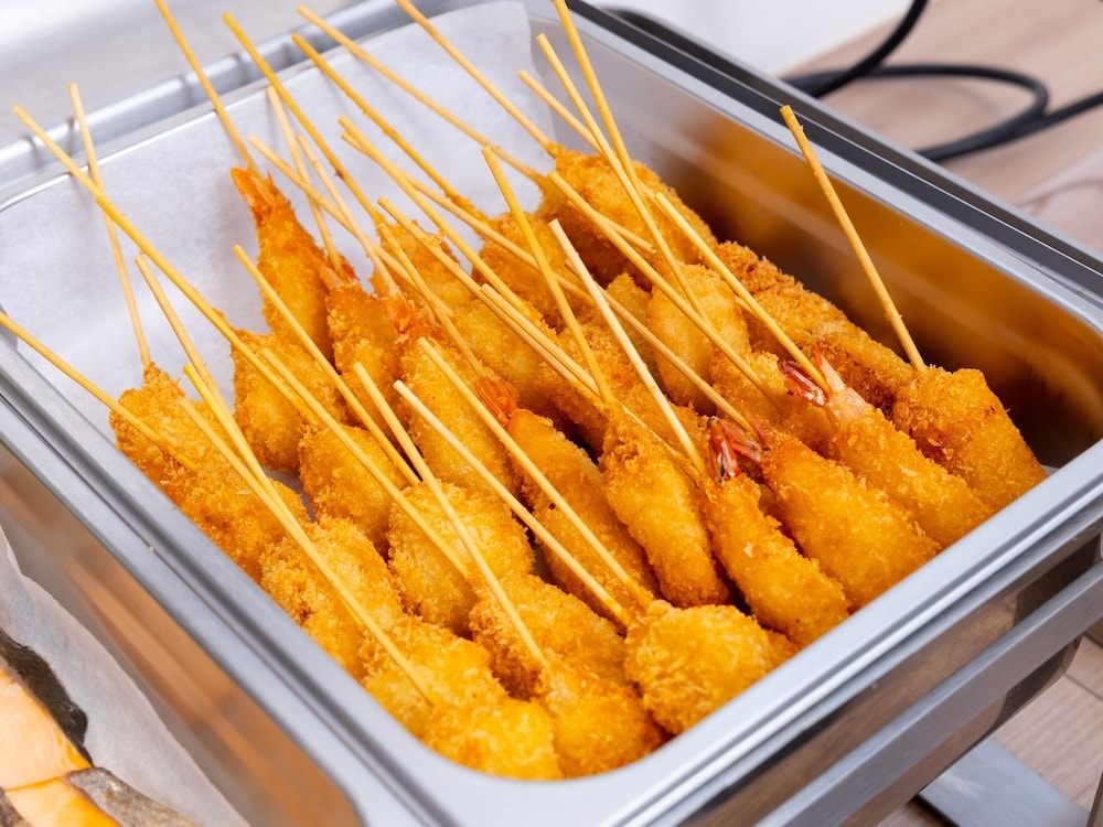 뷔페 아침 식사