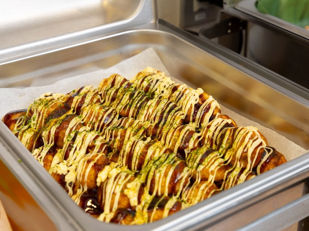 뷔페 아침 식사