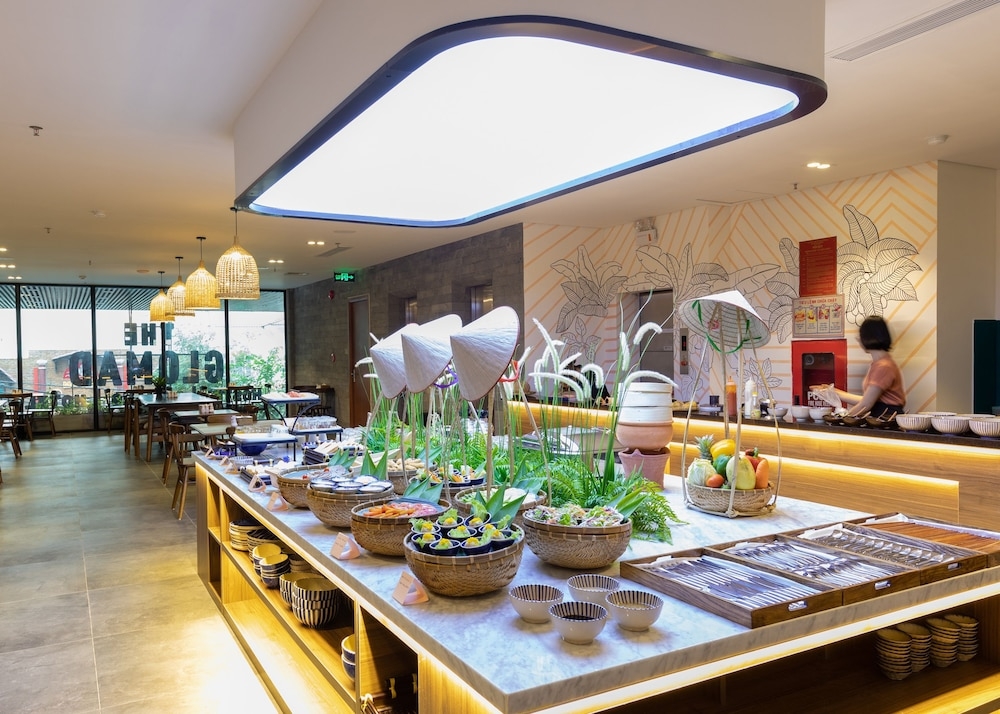 뷔페 아침 식사