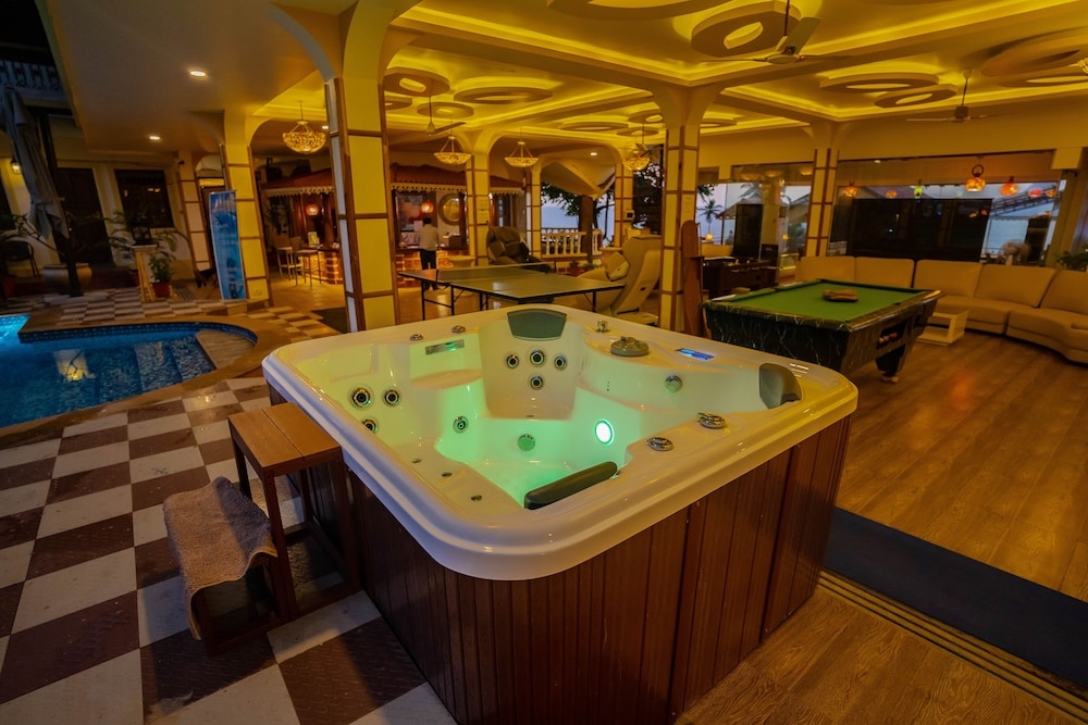 야외 스파 욕조