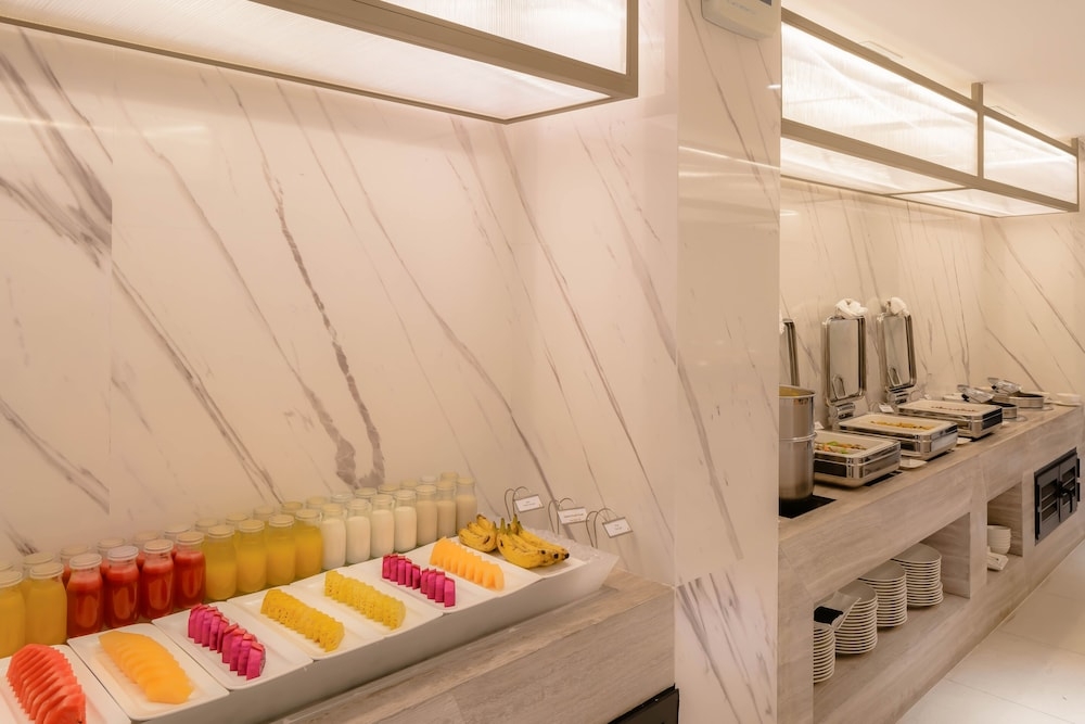 뷔페 아침 식사