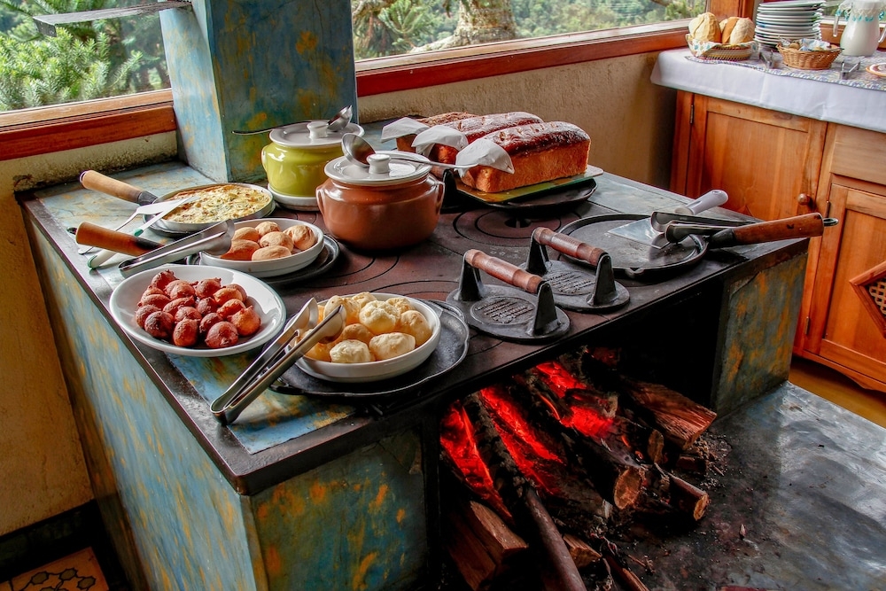 뷔페 아침 식사