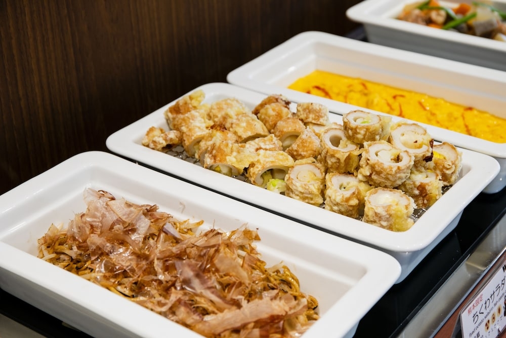 뷔페 아침 식사