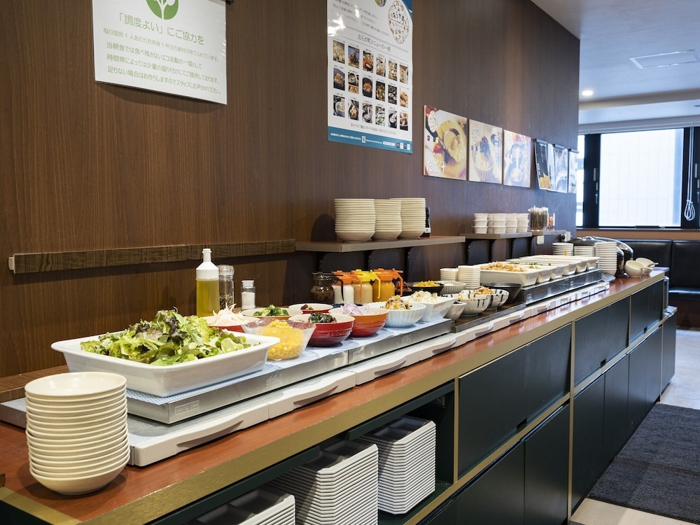 뷔페 아침 식사